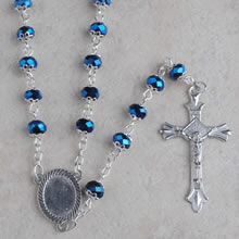 Crystal beads rosary